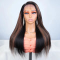 18 46 Inch 200 Density Frontal Wig For Black Women Brazilian Wigs Human Hair 5x5 Bone Straight HD Transparent Lace Front Wigs