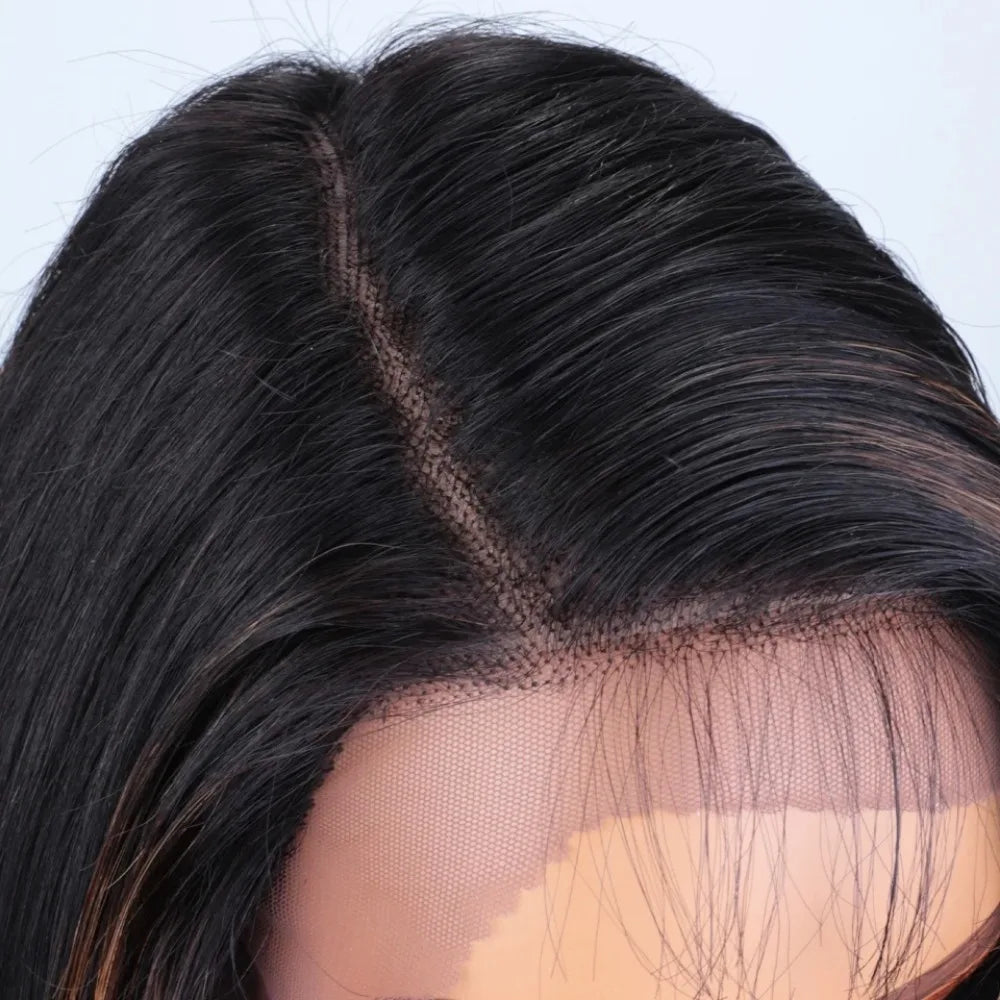 18 46 Inch 200 Density Frontal Wig For Black Women Brazilian Wigs Human Hair 5x5 Bone Straight HD Transparent Lace Front Wigs