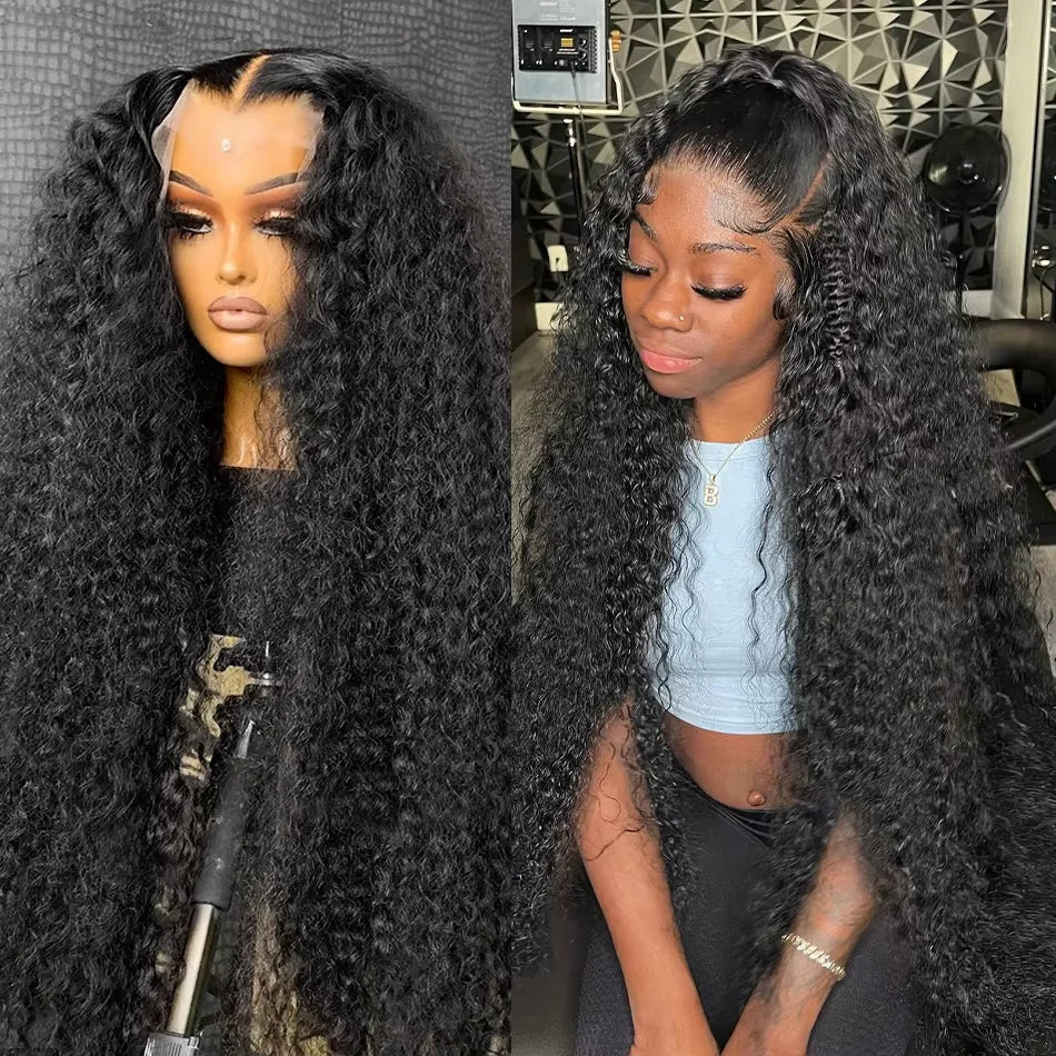 Deep Wave 13x4 Hd Lace Front Human Hair Wig 42 Inch Deep Wave 13x6 Hd Lace Frontal Wig 250 Density 5x5 Glueless Wig For Women