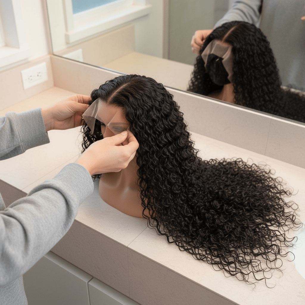 Deep Wave HD Lace Front Wig - 100% Human Hair - Radiant Roots