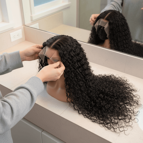 Deep Wave HD Lace Front Wig - 100% Human Hair - Radiant Roots