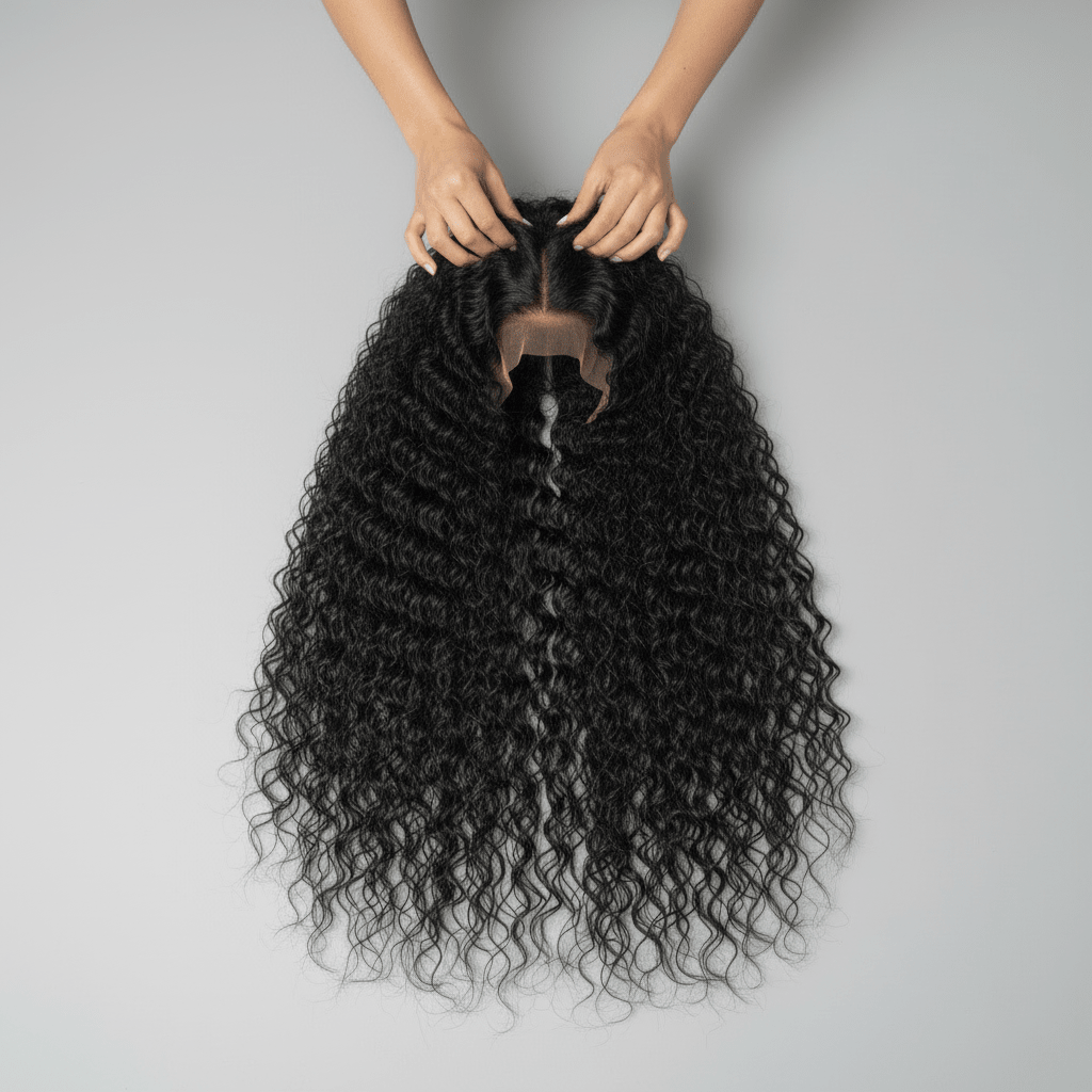Deep Wave HD Lace Front Wig - 100% Human Hair - Radiant Roots