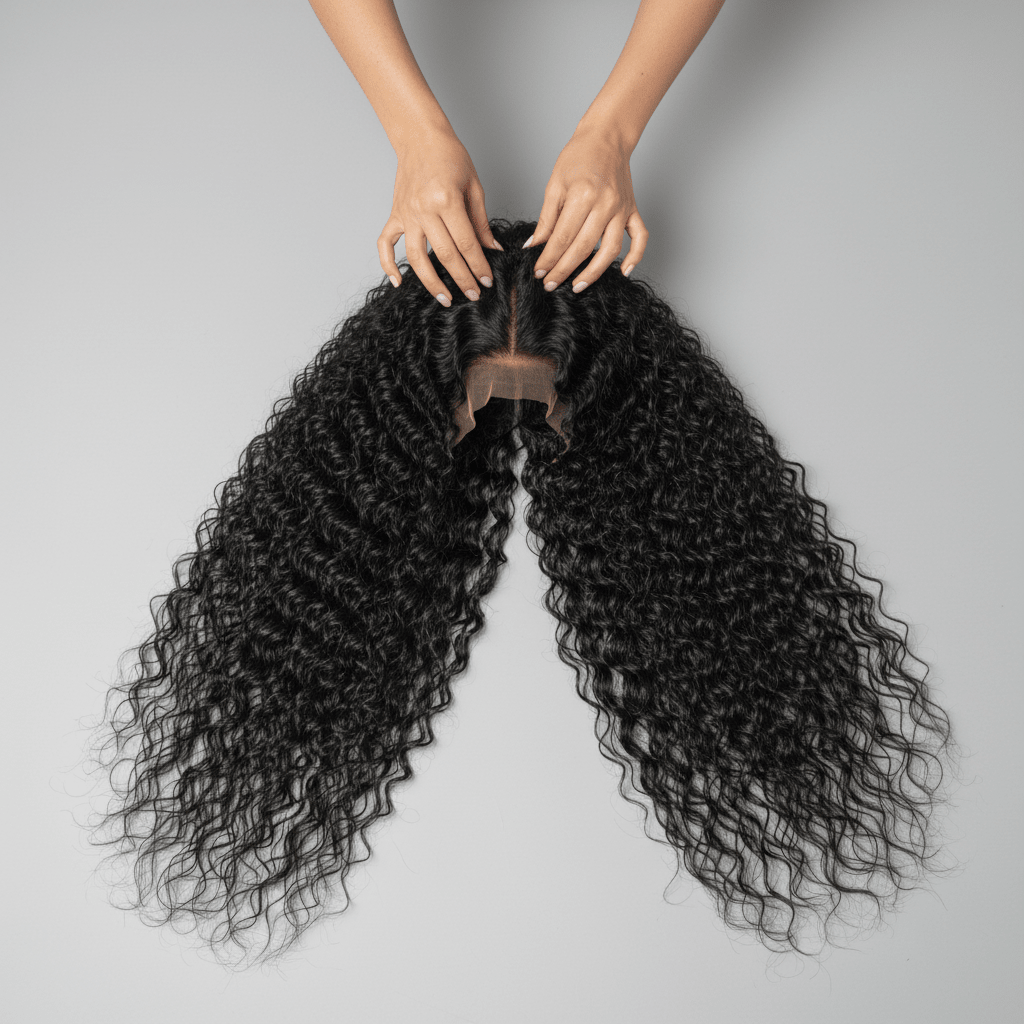 Deep Wave HD Lace Front Wig - 100% Human Hair - Radiant Roots