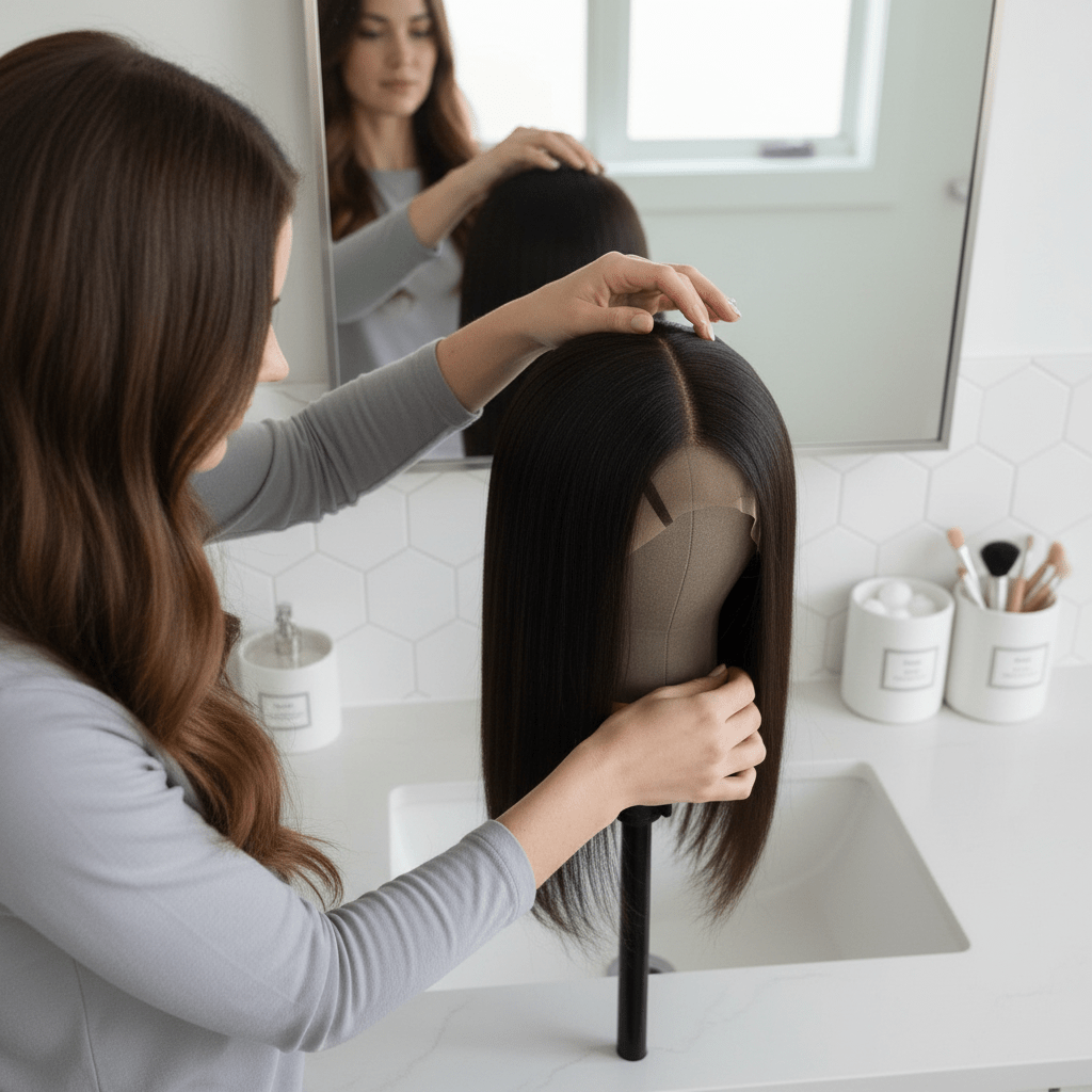 HD Glueless Lace Front Wig - 100% Brazilian Human Hair - Radiant Roots