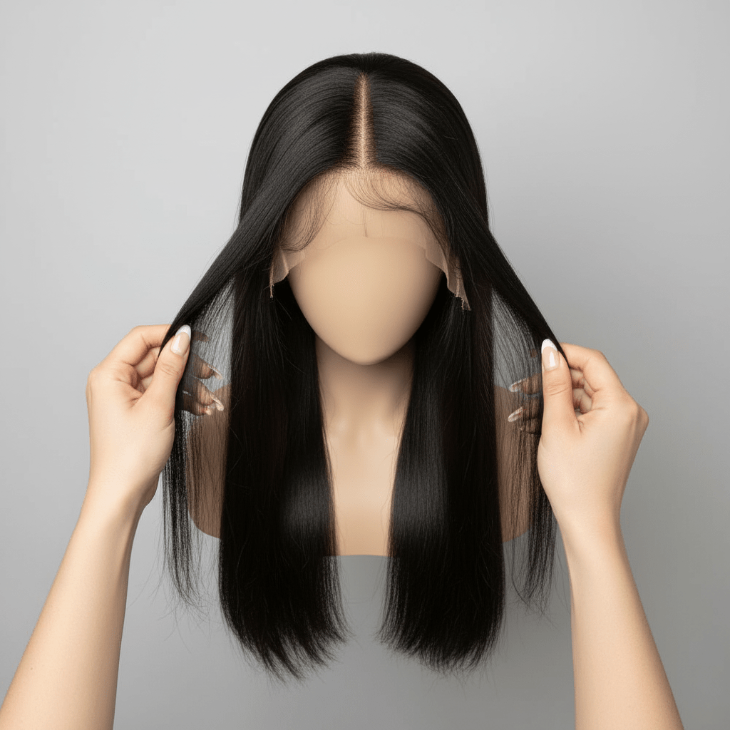 HD Glueless Lace Front Wig - 100% Brazilian Human Hair - Radiant Roots
