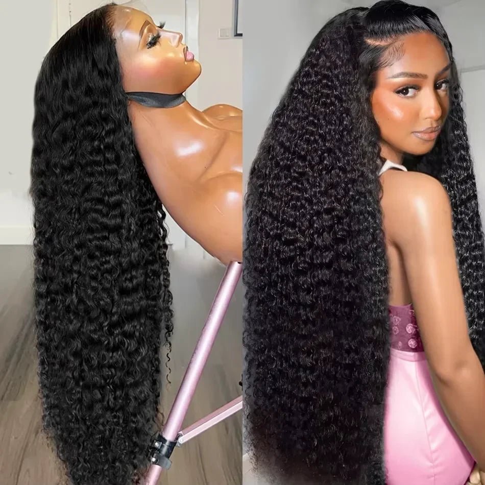 Curly Lace Front Wig, one hundred percent Human Hair, Handcrafted, Radiant Roots