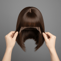 Straight Bob Wig with Bangs - 100% Human Hair - Radiant Roots
